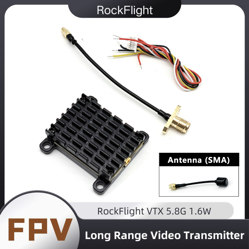 Drone Racing Vtx - RockFlight TX663 VTX 5.8G 48CH PitMode25mW/200mW/1000mW/1600mW出力