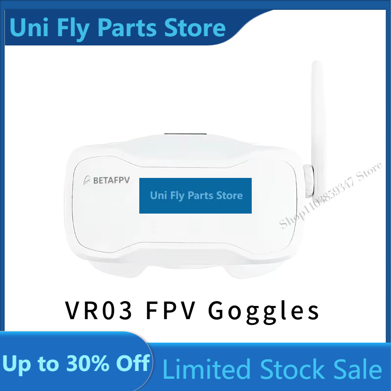 Drone Racing Goggles - UniFly正規販売店 BETAFPV VR03 FPVゴーグル 64GBストレージ DVR搭載