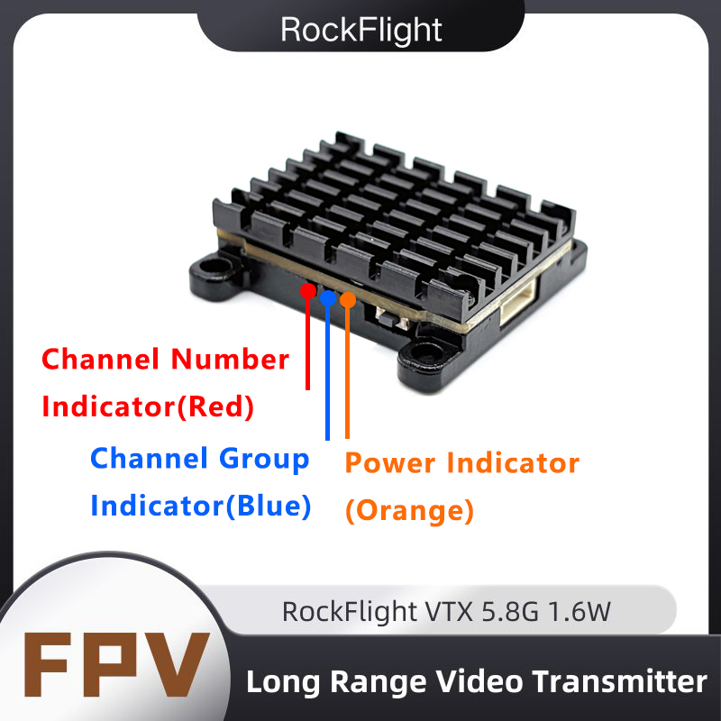 RockFlight TX663 VTX 5.8G 48CH - Drone Racing Vtx のレビューと価格