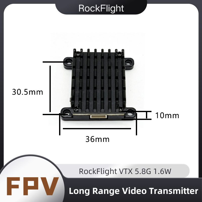 RockFlight TX663 VTX 5.8G 48CH - Drone Racing Vtx のレビューと価格