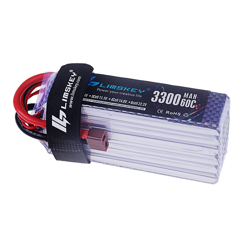 新品 3300mAh 22.2V 60C 6S リポバッテリ - Drone Racing Battery のレビューと価格