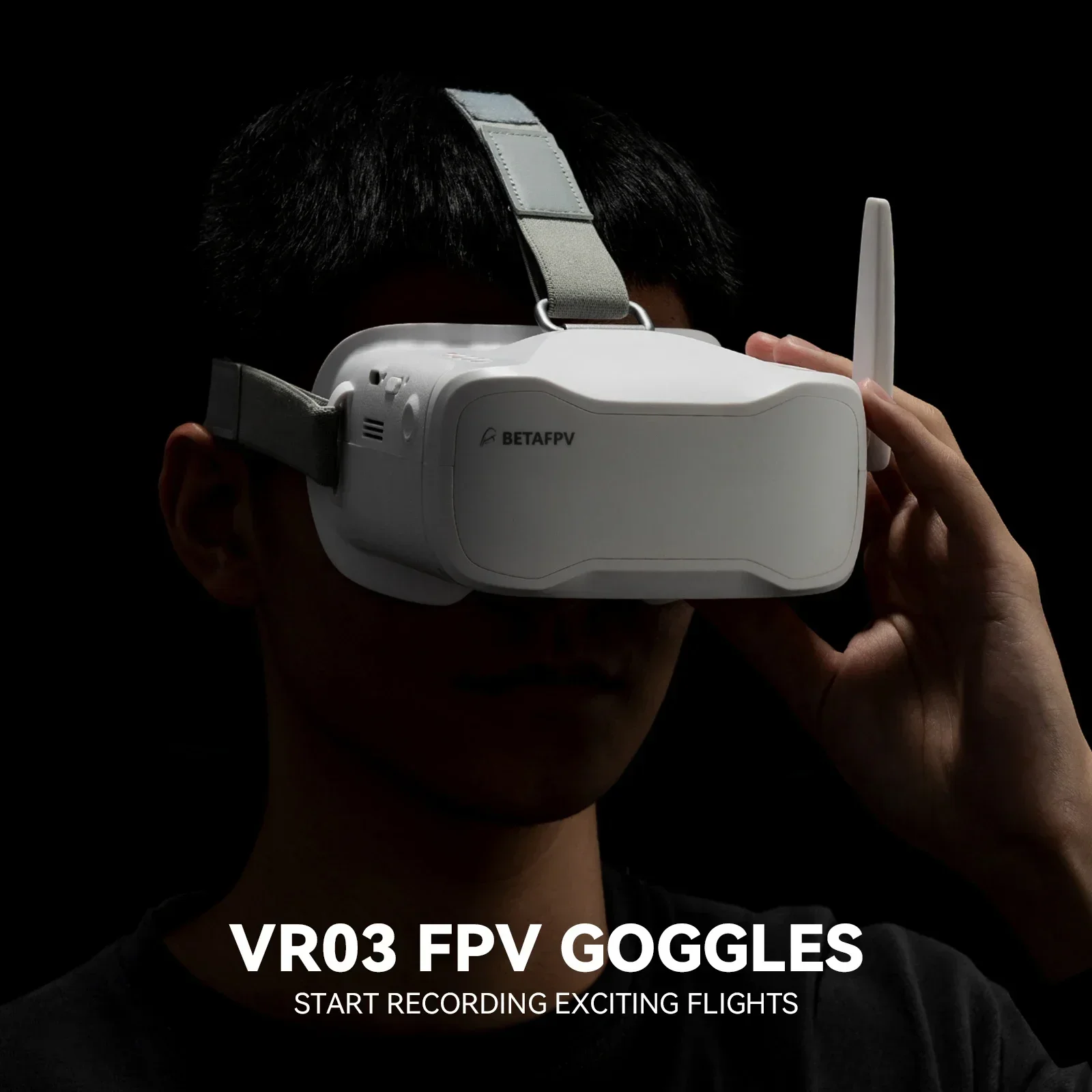 UniFly正規販売店 BETAFPV VR03 FPVゴー - Drone Racing Goggles のレビューと価格