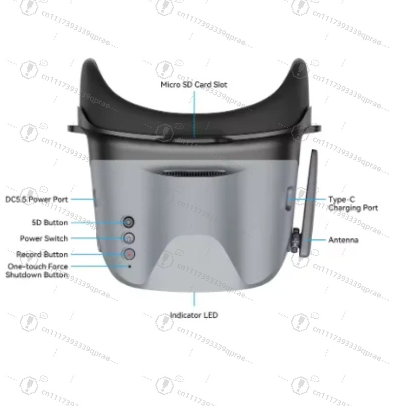 アナログFPVゴーグル BETAFPV VR04 4.3イン - Drone Racing Goggles のレビューと価格